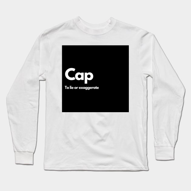 Cap Long Sleeve T-Shirt by raintree.ecoplay